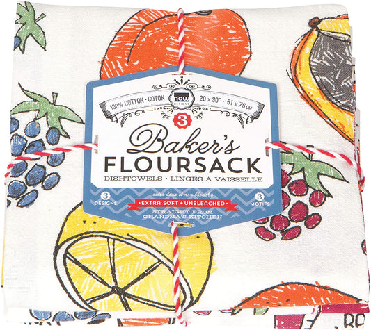 Bakers Floursack Jam, Set of 3