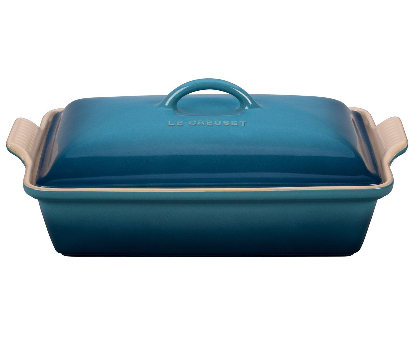 Le Creuset Heritage Rectangular Casserole with Lid - 4 qt