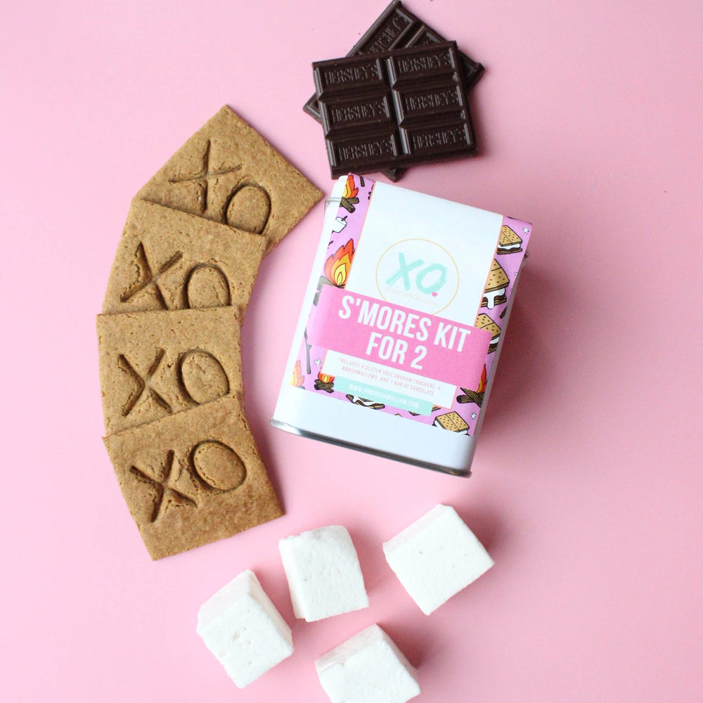 
            
                Load image into Gallery viewer, XO Marshmallow - S&amp;#39;mores Kits for 2
            
        