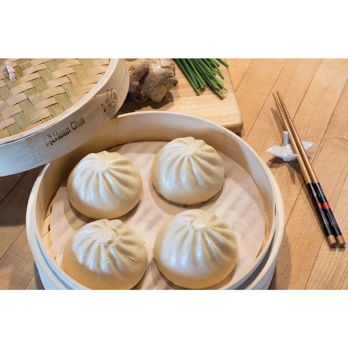 Helen's Asian Kitchen Bamboo Steamer - 10”