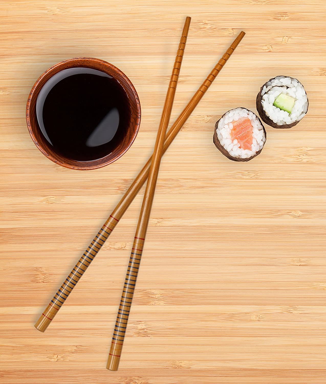Silk Wrapped Chopsticks Bamboo