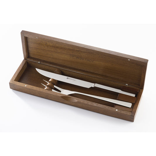 Wüsthof Stainless Carving Set Wood Box