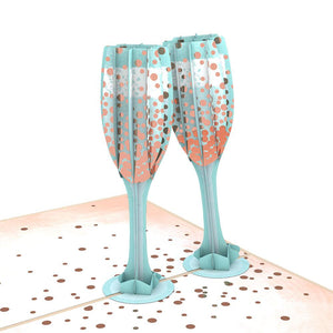 Lovepop Champagne Toast Card