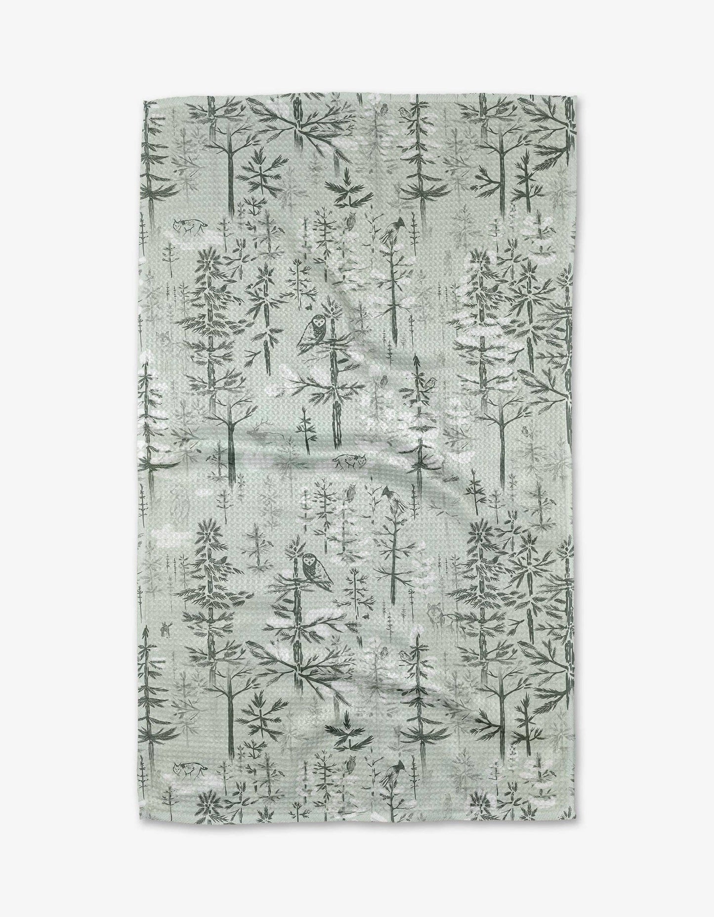 Geometry - Boreal Forest Tea Towel