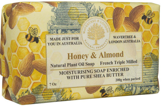 Wavertree & London Honey & Almond Soap Bar