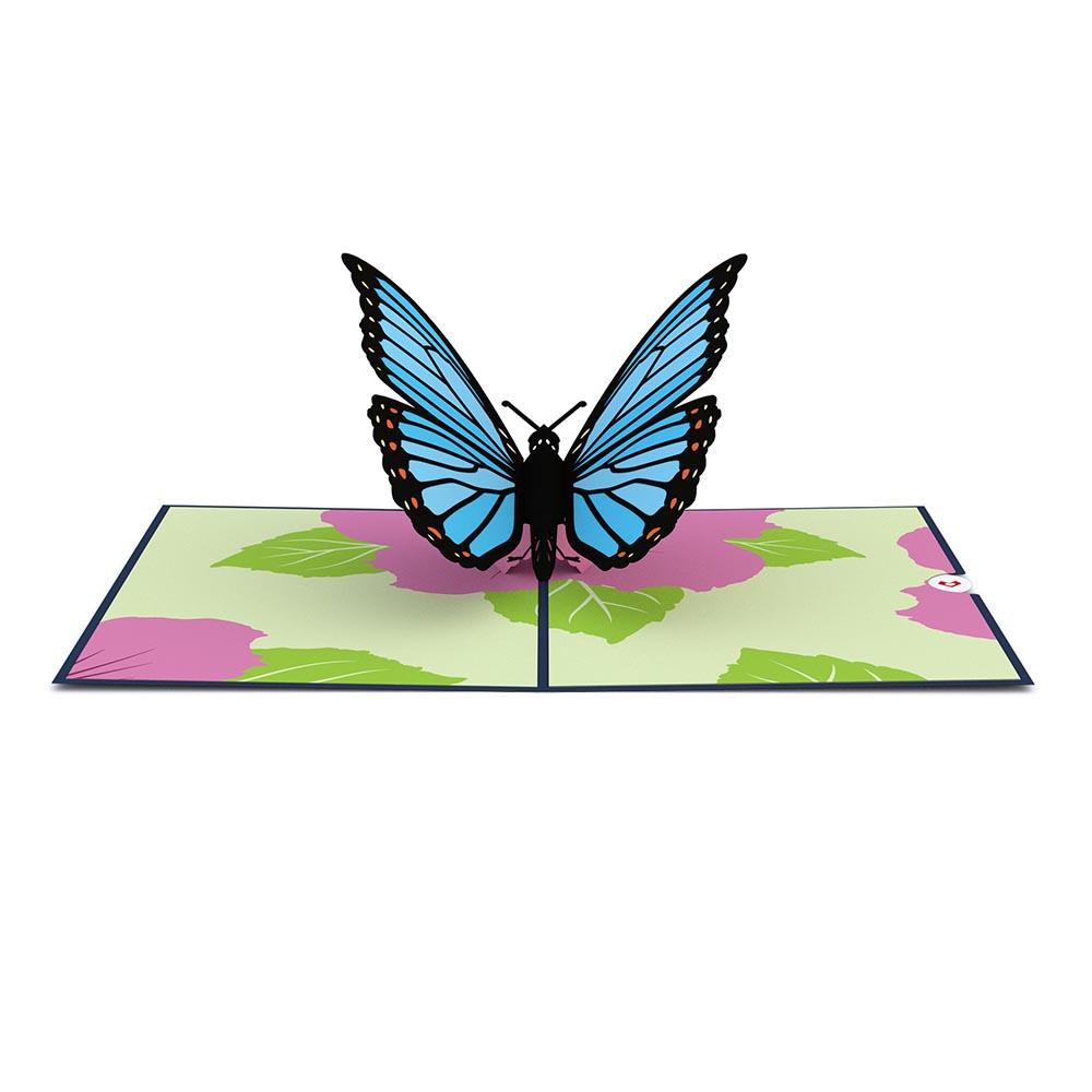 
            
                Load image into Gallery viewer, Lovepop Blue Morpho Card
            
        