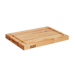 
            
                Load image into Gallery viewer, John Boos Cutting Board with Juice Groove - Maple
            
        