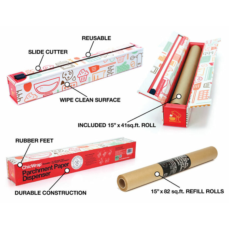 ChicWrap Parchment Paper Dispenser