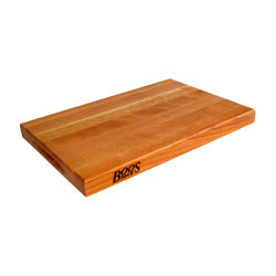 
            
                Load image into Gallery viewer, John Boos Cutting Board with Finger Grip - Cherry
            
        