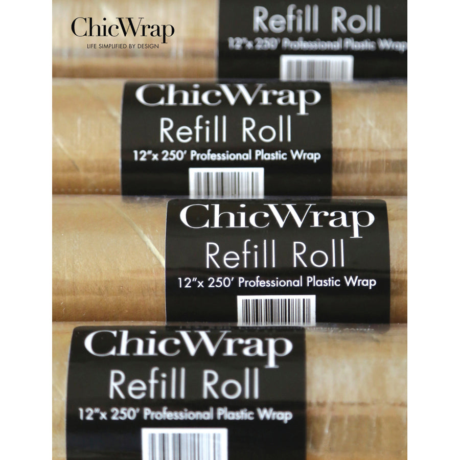 ChicWrap Plastic Wrap Refill Roll 12 x 250' – The Kitchen
