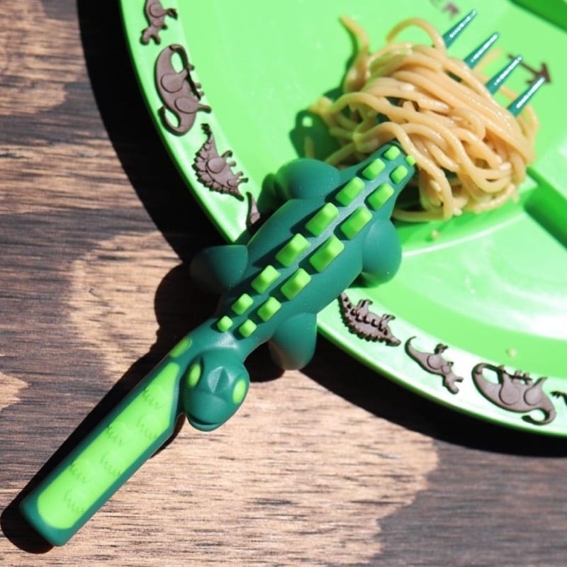 Constructive Eating Dino Fork
