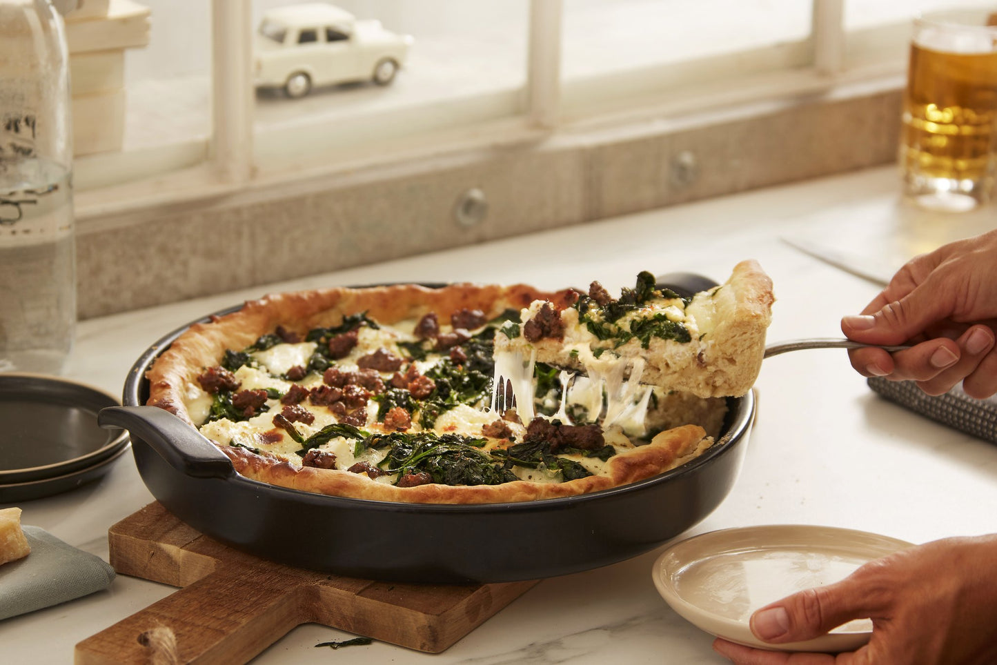 Emile Henry Deep Dish Pizza Pan - 12"