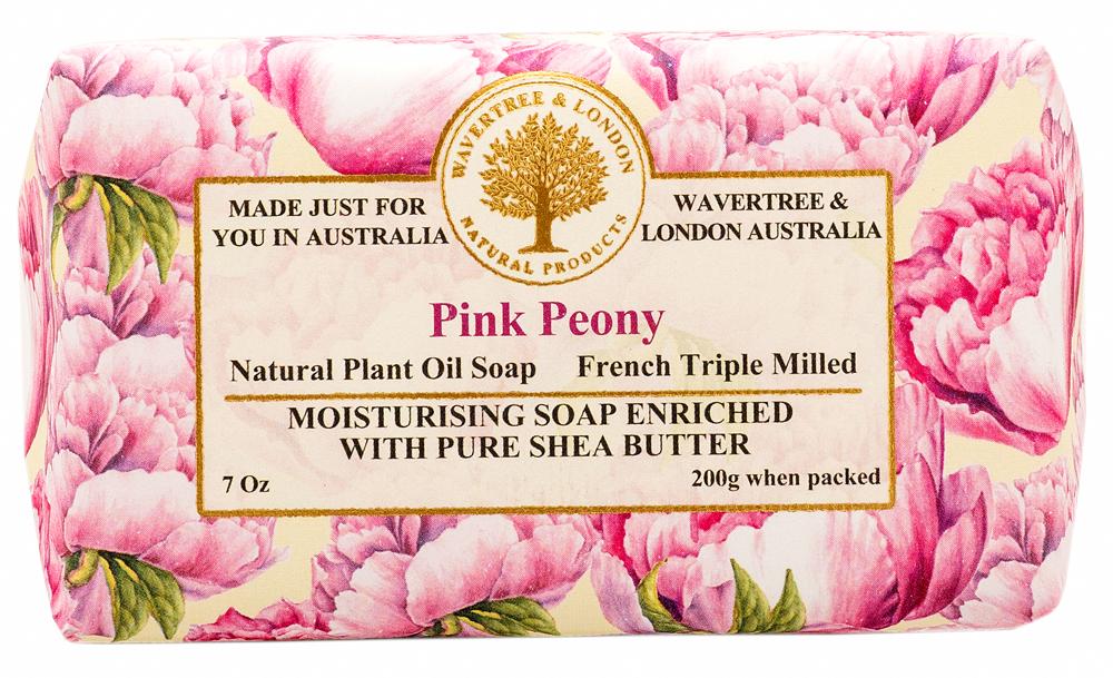 Wavertree & London Pink Peony Soap Bar