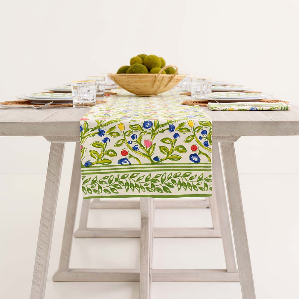 Pomegranate Emma Table Runner