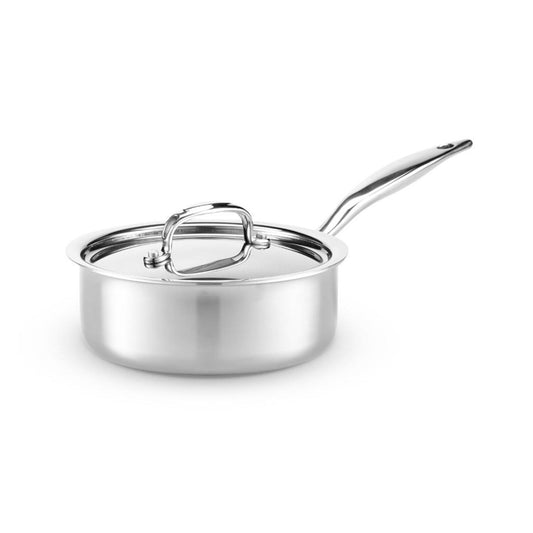 Heritage Steel Saucepan with Lid - 2 Qt