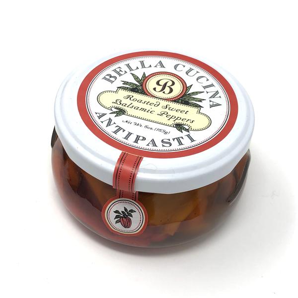 Bella Cucina Roasted Sweet Balsamic Pepper Antipasti, 6 oz