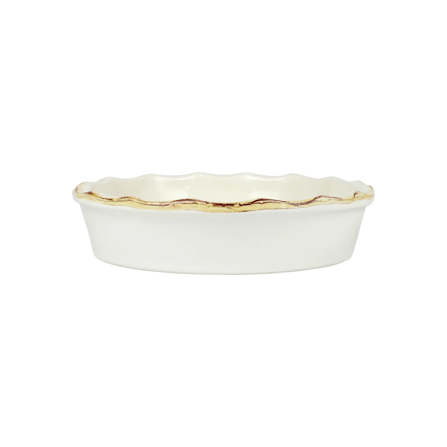 Vietri Italian Bakers Red Pie Dish