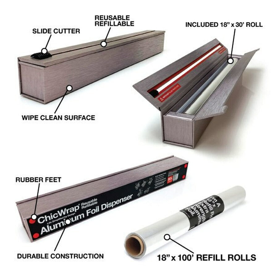 ChicWrap Aluminum Foil Dispenser