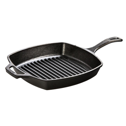 Lodge Square Cast Iron Grill Pan - 10.5"