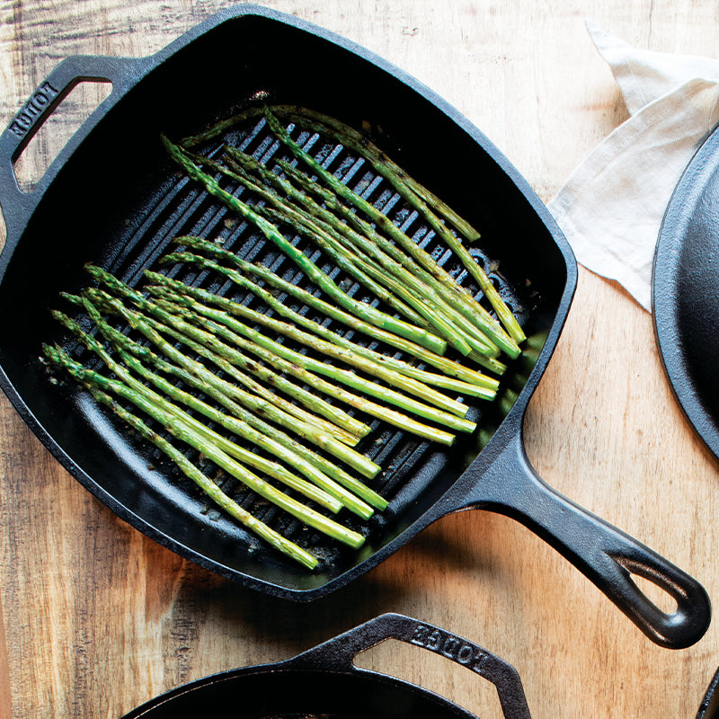 Lodge Square Cast Iron Grill Pan - 10.5"