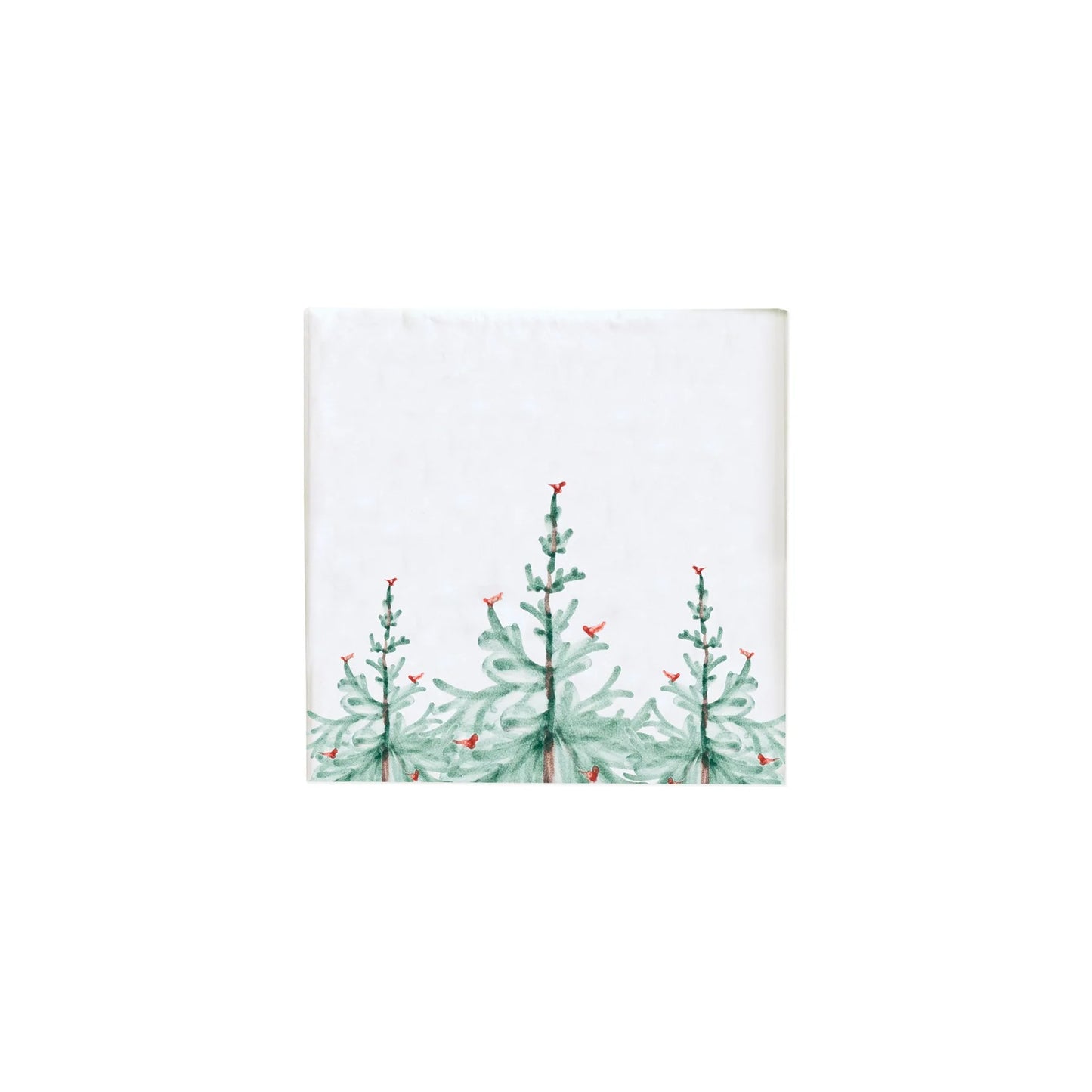 Vietri Lastra Holiday Cocktail Napkins, Set of 20
