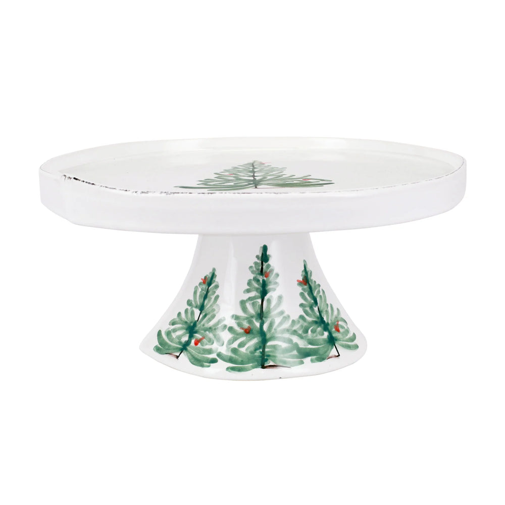 
            
                Load image into Gallery viewer, Vietri Lastra Holiday Large Cake Stand
            
        