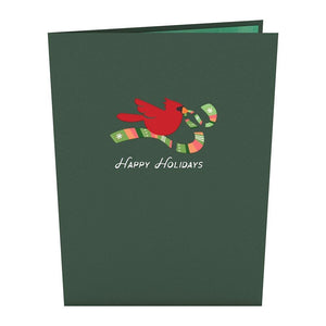 Lovepop Happy Holidays Cardinal Pop-Up Card