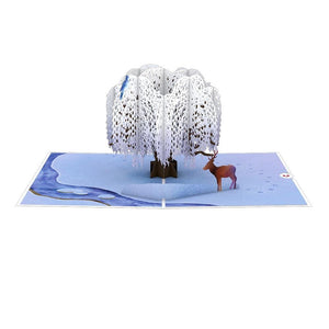 Lovepop Winter Willow Tree Card