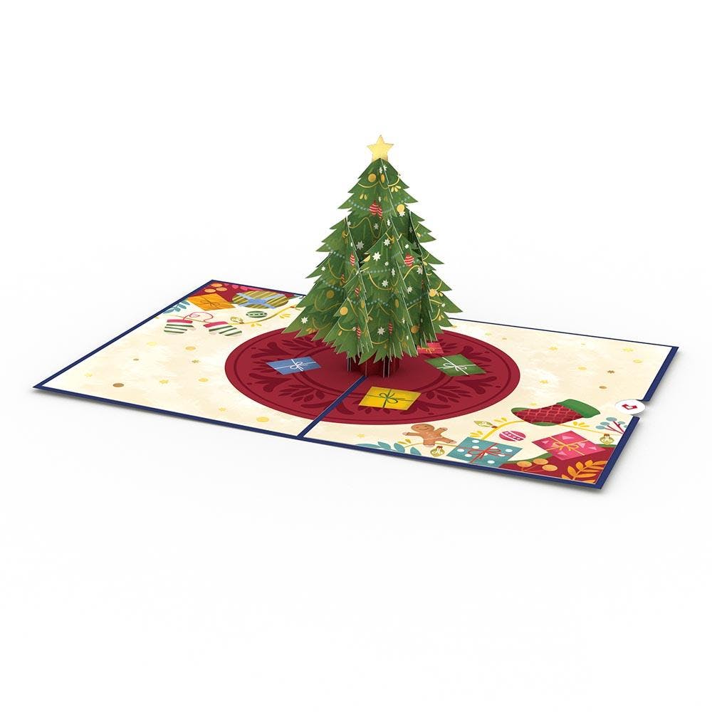 
            
                Load image into Gallery viewer, Lovepop Christmas Tree Celebration Pop-Up Card
            
        