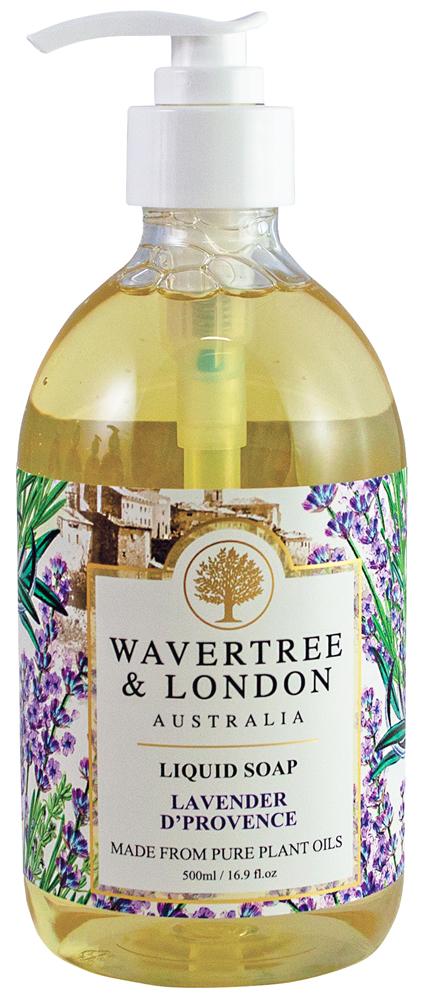 Wavertree & London Lavender D'Provence Liquid Soap, 16.9 oz