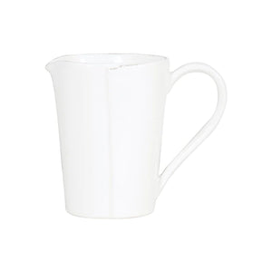 Vietri Melamine Lastra White Pitcher