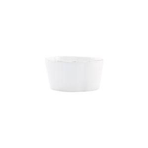 Vietri Melamine Lastra White Condiment Bowl