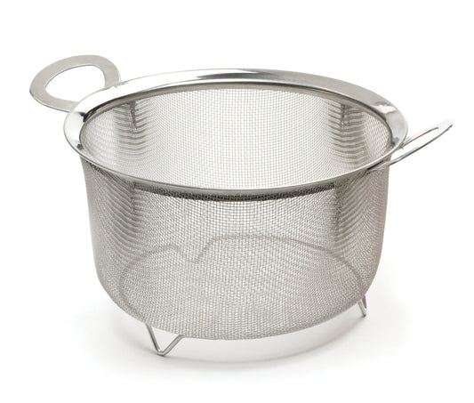 Wide Rim Mesh Basket