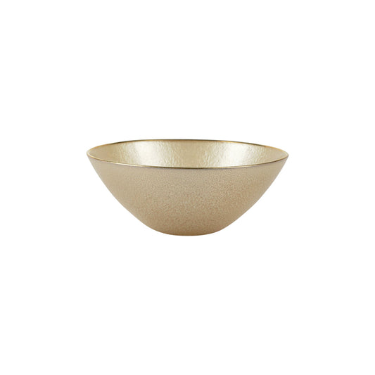 Vietri Metallic Glass Pearl Small Bowl