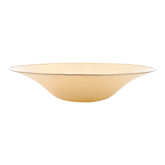 Vietri Metallic Glass Pearl Centerpiece
