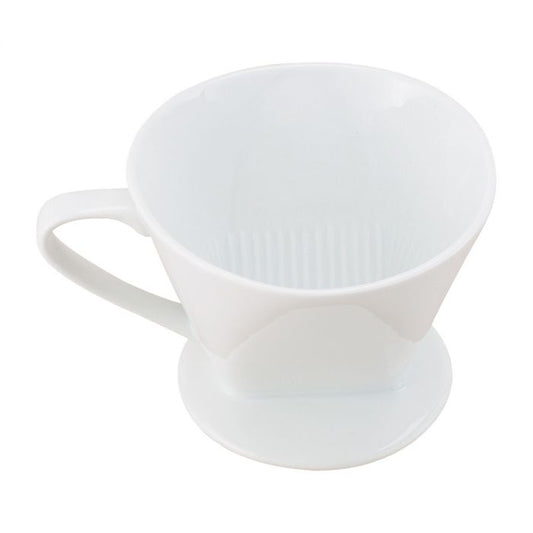 Fino Porcelain Coffee Filter Cone, 4 Cup