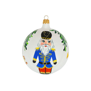 Vietri Nutcrackers Blue Nutcracker Ornament