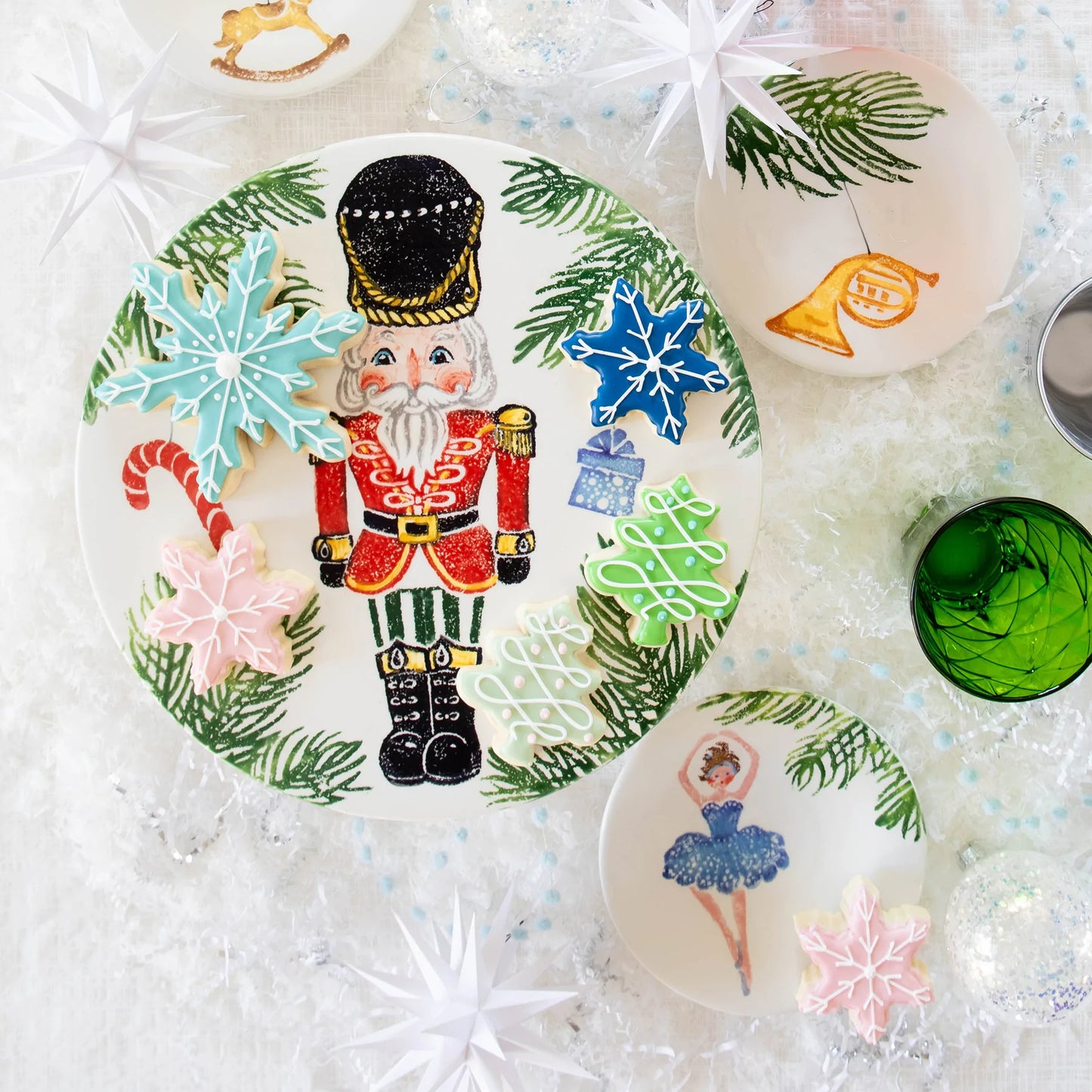 Vietri Nutcracker Cake Stand