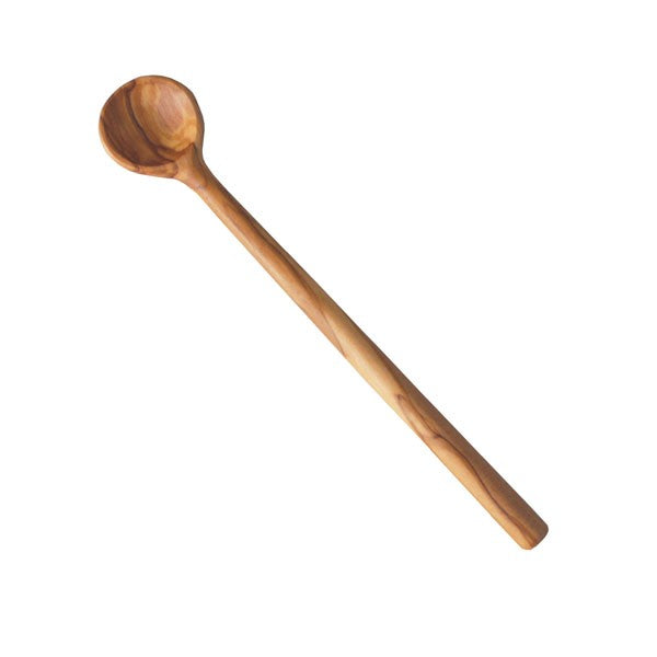 Olive Wood Long Handled Ice Tea Spoon/ Cocktail Spoon - 10"