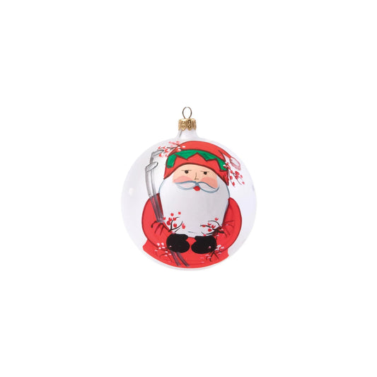 VIetri Old St Nick Golfing Ornament