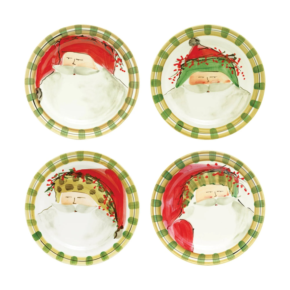 
            
                Load image into Gallery viewer, Vietri Old St. Nick Round Salad Plate
            
        