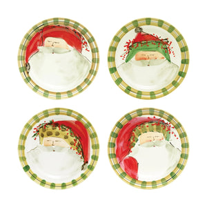 
            
                Load image into Gallery viewer, Vietri Old St. Nick Round Salad Plate
            
        