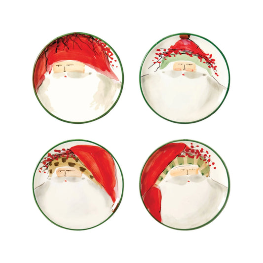 Vietri Old St. Nick Canape Plate
