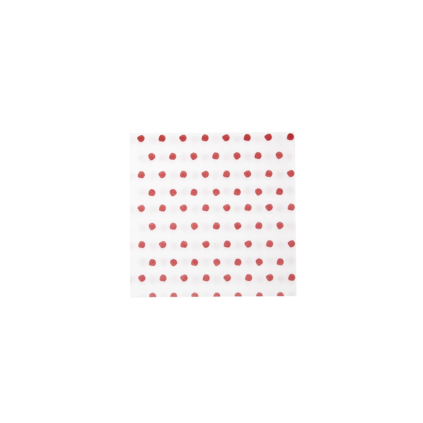 Vietri Papersoft Napkins Dot Cocktail Napkins, Pack Of 20