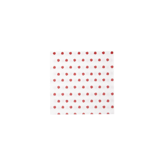 Vietri Papersoft Napkins Dot Cocktail Napkins, Pack Of 20