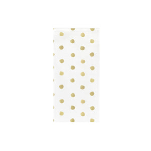Papersoft Napkins Dot Guest Towels, Pack Of 20