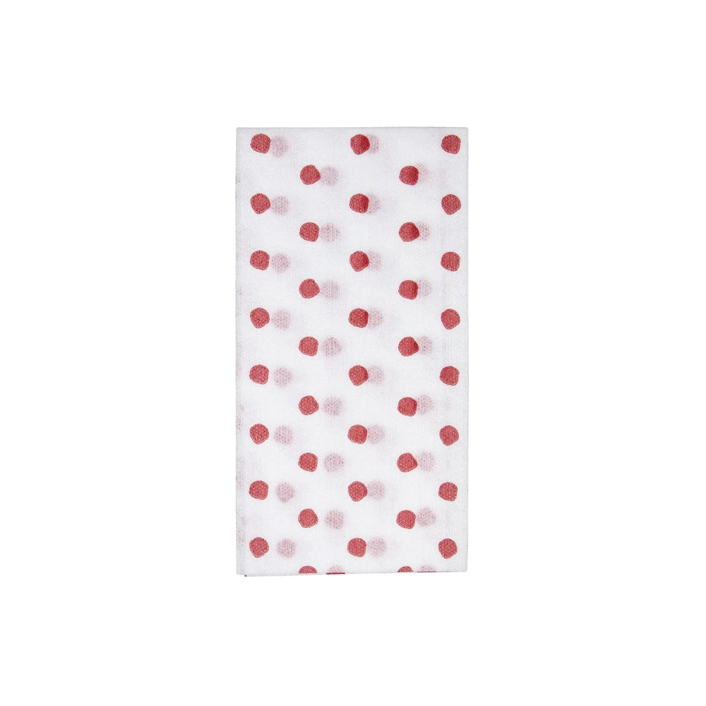 Papersoft Napkins Dot Guest Towels, Pack Of 20