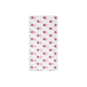 Papersoft Napkins Dot Guest Towels, Pack Of 20