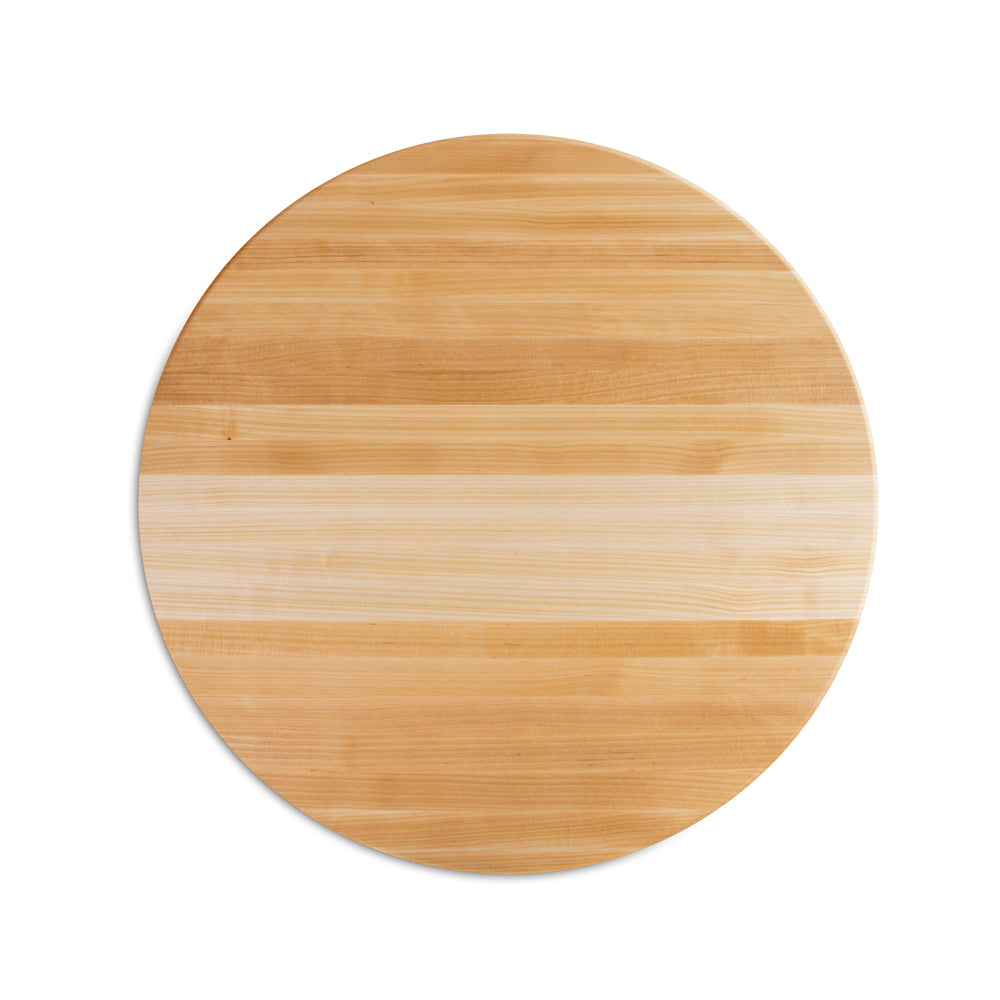 John Boos Reversible Round Cutting Board - Maple