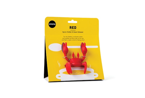 OTOTO - Crab Utensil Holder and Steam Releaser